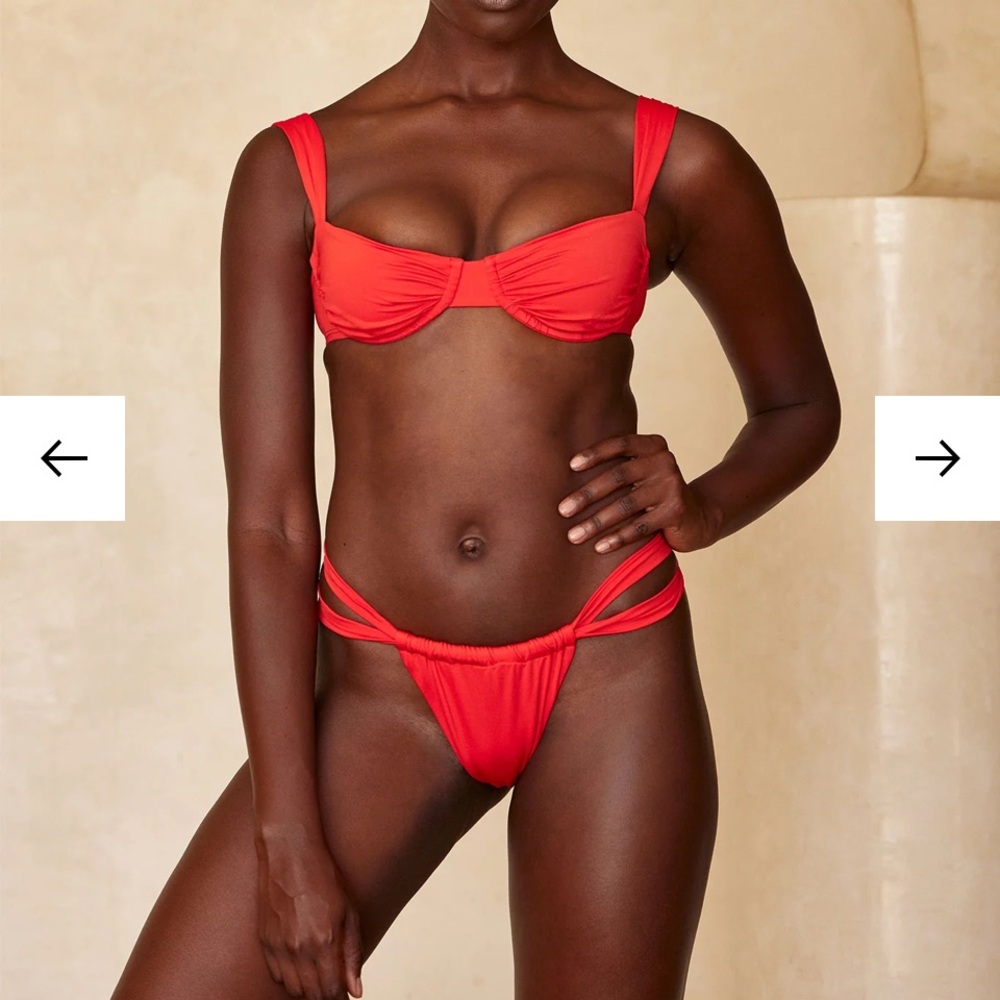 Monday Swimwear MALTA BOTTOM - CHILI PEPPER